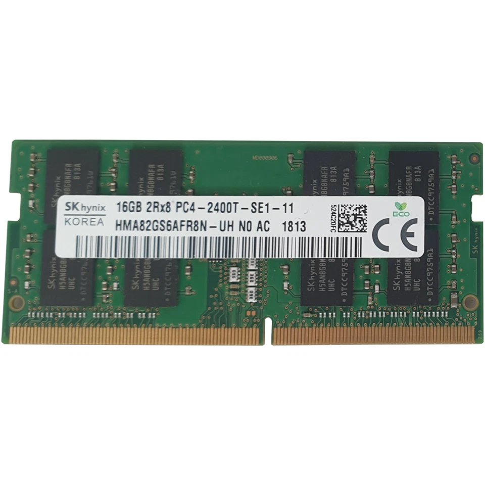 16GB DDR4 SO DIMM RAM SK hynix PC4-2400T 2Rx8 Notebook Speicher Laptop Memory - Bild 1 von 1