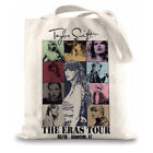 The Eras Tour Taylor's Swiftie Canvas Reusable Fashion Tote Shopping Bag Giftפ