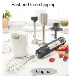 Vina Sana hand Mixer 4 In 1 Princess House Immersion Blender mixer ( 5594) - Picture 1 of 5