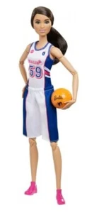 BARBIE made to move BASKETBALL PLAYER 2018 release extra dress, shoes. NEW - Picture 1 of 2