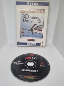 MINT DISC 3D Interior Design 3 (PC CD ROM) RETRO DESIGNER SOFTWARE - Picture 1 of 1
