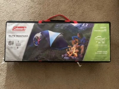 Barraca Coleman Elite Montana 8 pessoas com sistema de iluminação LED - Imagem 1 de 4