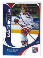2007-08 Kitchener Rangers (OHL) Brandon Mashinter