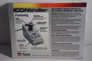 Sealed Nos Suncom Technologies ICONtroller Ibm Laptop Version Mouse Alternative - Picture 1 of 6