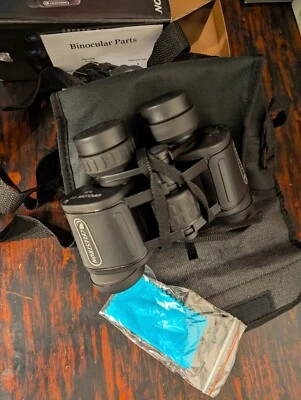 CELESTRON UPCLOSE G2 7x35 Binoculars Model 71250 with Case, Caps, Lens Wipe Etc - Image 1 of 4
