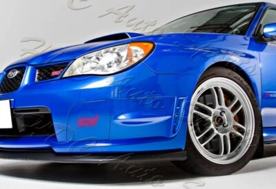 Para Subaru Impreza WRX STi 2006-2007 luz antiniebla azul parachoques bisel tapa cubierta Foto 1 de 4