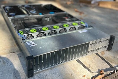 UCS C240 M3 x2 CPU E5-2680 1 PSU NO RAM 74-10443-03 74-9935-03 USC-C240-M3S - Image 1 of 4