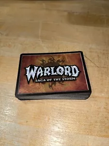 Warlord Assassin's Strike Starter Deck Saga of the Storm 50 Card No Dups - Picture 1 of 6
