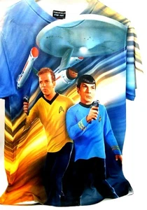 Camiseta Star Trek Kirk & Spock Estampado Completo Sublimación Talla L - Imagen 1 de 3