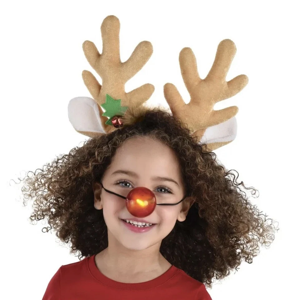 Reindeer Nose & Antlers Kit - Image 1 of 3
