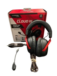 HyperX Cloud III Wireless – Gaming Headset for PC, PS5, PS4, Black/R (MP4024913) - Picture 1 of 5
