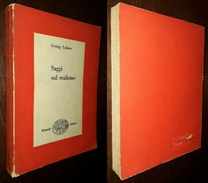 Saggi sul realismo, G. Lukacs, 1°Ed. Einaudi 1950. - Foto 1 di 1