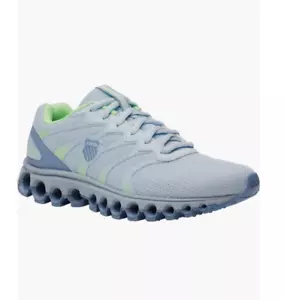 K-Swiss Ice Water/ Blue/Paradise Green Tubes Scorch Running Shoes Women's Size 9 - Picture 1 of 7