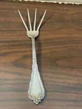 MADAME ROYALE by DURGIN STERLING POTATO FORK THEODORE STARR ART NOUVEAU C1897 7"