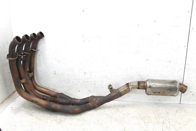 2002 Suzuki GSXR 750 Exhaust Head Pipe Manifold Silencer Muffler  - Image 1 of 4