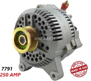 250 Amp 7791 Alternator Ford Lincoln NEW High Output Performance HD MADE IN USA - Picture 1 of 3