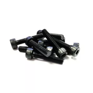 HobbyStar Vite a Testa di Boccola in Acciaio, M4X20, Nero, 10PZ 4mm 4mm 20mm - Foto 1 di 1