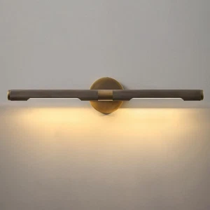 Museum Gallery Bathroom Picture Light - 24 Inch Long Bronze Brass Dimmable Ha... - Picture 1 of 9