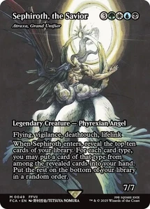 Magic The Gathering Sephiroth, the Savior "Atraxa, Grand Unifier" (Vitrina) casi nuevo FCA Mythic #49 - Imagen 1 de 1
