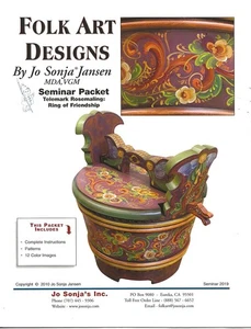 Jo Sonja Jansen Telemark Rosemaling: Ring of Friendship Seminar Packet ©2010 - Picture 1 of 1