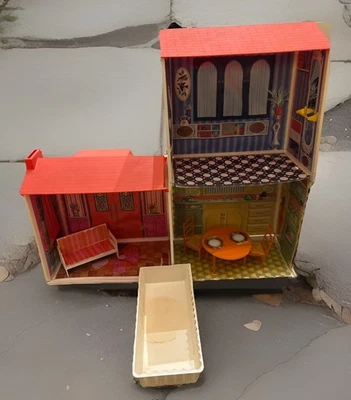 1972 Mattel Barbie Surprise House w/ Some Furniture - Image 1 of 4