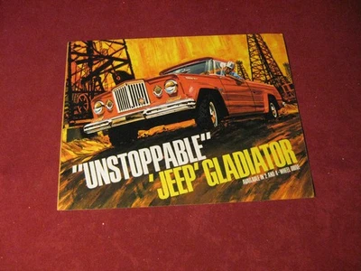 1965 Jeep Willys Gladiator Pickup Sales Brochure Booklet Catalog Old Original - Image 1 of 4