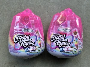(2) Hatchimals Crystal Flyers Rainbow Glitter Idol USB - Bild 1 von 3