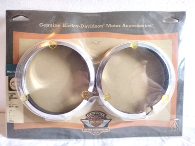 Harley Davidson Passing Lamp Moulding Kit 68775-93T Multi-Fit 87 & Later New! — 第 1/4 张图片