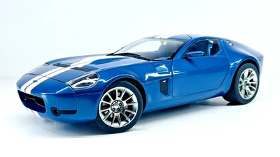 1/18 Autoart 73073 FORD SHELBY GR-1 CONCEPT GUARDSMAN BLUE/WHITE STRIPES Rare - Image 1 of 4