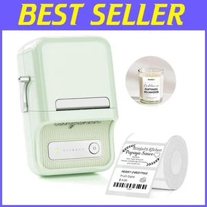 Mint Green B21 Label Maker for Gifts & Organization - Picture 1 of 10