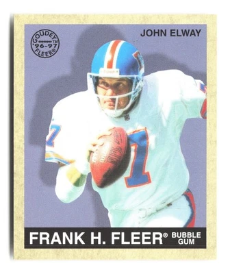 1997 Fleer Goudey #15 John Elway - Image 1 of 2