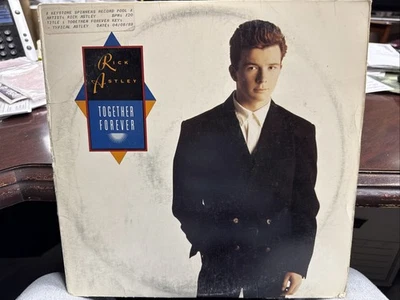 RICK ASTLEY TOGETHER FOREVER РАСШИРЕННЫЙ Я НИКОГДА НЕ ПОСТАВЛЮ ВАС БЕСПЛАТНО 12» 1988 RCA 8320 - Изображение 1 из 2