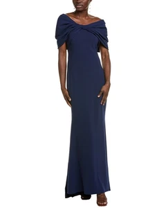 Vestido para mujer Badgley Mischka Twist Drape - Imagen 1 de 5