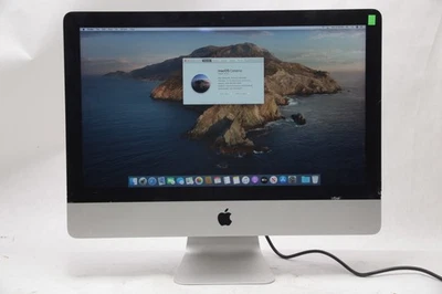 iMac 21.5" 2015 Intel i5-5675R 3.10GHz 8gb RAM 500gb SSD Iris Pro CRACKS - Image 1 of 4