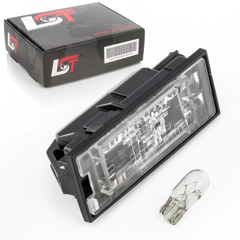 LST Nummernschild Beleuchtung Kennzeichen für RENAULT CLIO KANGOO LAGUNA 2 II III 4