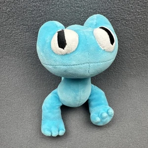 Original Rainbow Friends Cyan 7” Plush Stuffed Animal Toy Big Eyes Roblox - Picture 1 of 10