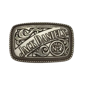 Jack Daniels Belt Buckle Old No. 7 TN Whiskey Brand 2005 5007JD - Picture 1 of 3