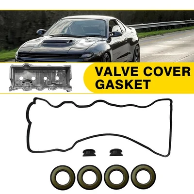 阀密封 + 盖垫圈 月亮半 适用于 87-95 丰田凯美瑞 Celica MR2 VS50304R — 第 1/4 张图片