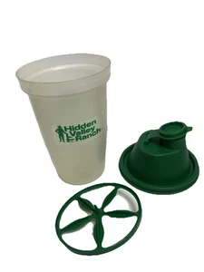HIDDEN VALLEY RANCH Dressing Shaker/ Blender Green 16 oz Cup, Wheel, Lid,Vintage - Picture 1 of 6