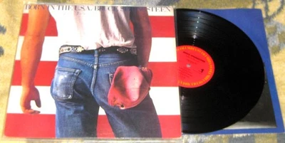 Born in the USA, Bruce Springsteen, Ultrasonic Cleaned VG/VG+ w/lyric sheet - Image 1 of 2