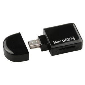 Hot Mini USB T-flash TF Micro SD adaptateur lecteur de carte pour voiture AUX Audio Music out - Photo 1/1