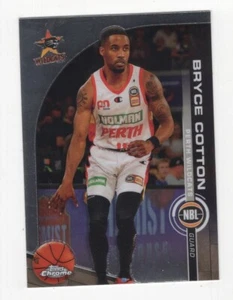 2023/24 TOPPS CHROME NBL BASKETBALL BRYCE COTTON PERTH WILDCATS #63 - Picture 1 of 1
