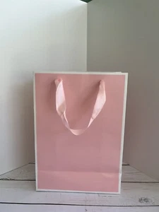 Pink Medium Size Gift Bag Set Of 20 Baby Shower With Handles Birthday Party - Picture 1 of 7