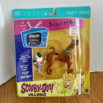 Figura de acción de colección SCOOBY DOO Villains Creepy Series con mini libro abatible NUEVO Foto 1 de 4