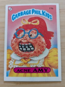 Garbage Pail Kids Topps 1985 UK Series 2 ~ 77b Acne Amy - Picture 1 of 2