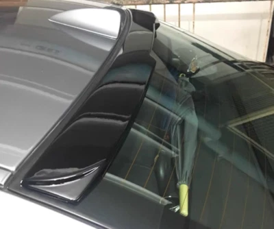 Roof Spoiler Wing For 2004-2010 BMW 5 Series E60 525i 530i 550i Sedan ABS Black - Imagem 1 de 4