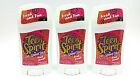 (LOT 3) Lady Speed Stick Teen Spirit Deodorant Pink Crush 1.4 oz Each NEW SEALED