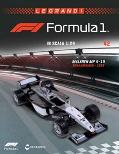 LE GRANDI FORMULA 1 McLAREN MP 4-14 di Mika Häkkinen del 1999 in scala 1:24 - Foto 1 di 7