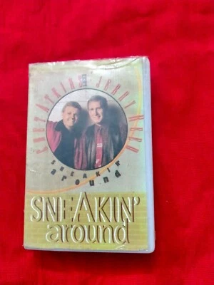 Chet Atkins Cgp Jerry Reed Sneakin Around RARE Cassette tape INDIA clamshell - Image 1 of 4