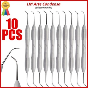 10pz Lm Arte Condensa Strumenti di Riempimento Compositi Dentali Manico Silicone - Foto 1 di 1